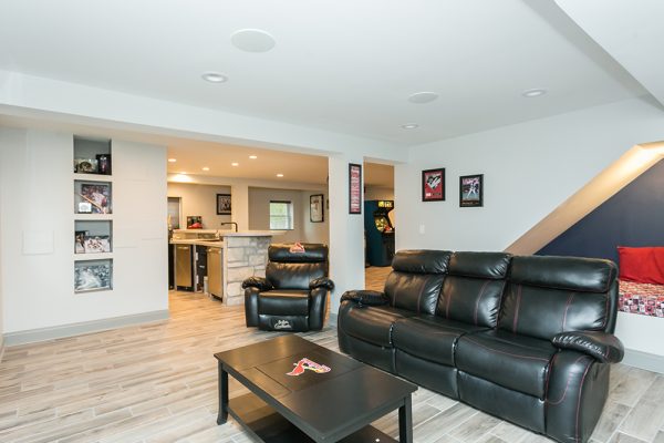 after_basement remodel Des Plaines